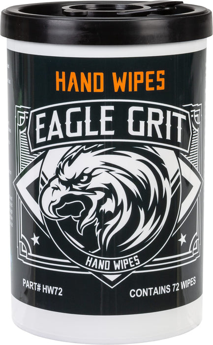 Eagle Grit Heavy Duty 1012leaning Wipes - 72 Wipes Per Tub