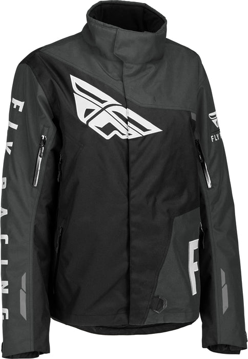 Fly Racing 2023 Women's SNX Pro Jacket (Black/Grey, 3X-Large)