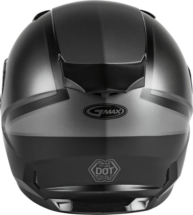 FF-49S Hail Snow Helmet W/ELEC Shield Matte Black/Grey SM