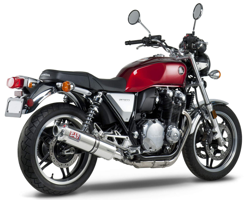 Yoshimura RS-3 Slip-On Exhaust (Street/Stainless Steel/Stainless Steel/Aluminum) Compatible with 13 Honda CB1100