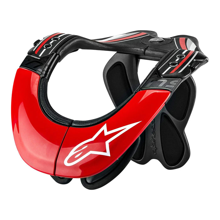 Alpinestars BNS Tech Carbon Neck Support red/Black (Size: L/XL) Chest Protector