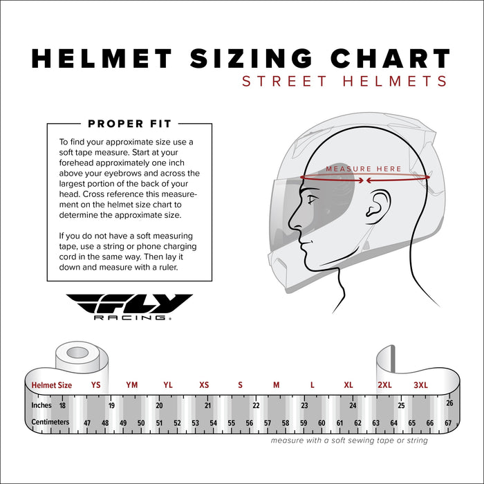 Fly Racing 73-8353M Revolt Solid Helmet Ece White Md