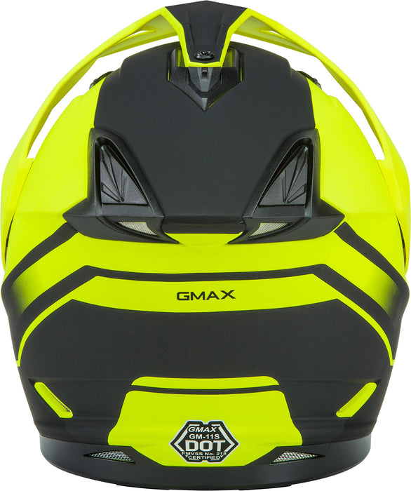 GMAX GM-11 Dual Sport Motorcycle Adventure Off Road ADV ATV UTV DOT Approved Helmet