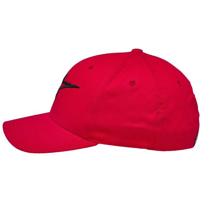 Alpinestars Standard Curve Hat Red Lg/XL, Multi, one_Size