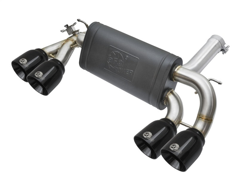 aFe MACHForce XP 3in 2 1/2in Axle Back 304SS Exhaust w/ Black Tips 16-17 BMW M2 (f87) 49-36333-B