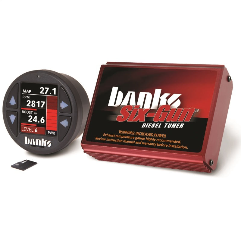 Banks 01-04 Chevy/GMC 2500/3500 6.6L LB7 Six-Gun Diesel Tuner w/ iDash-1.8 DataMonster 61440