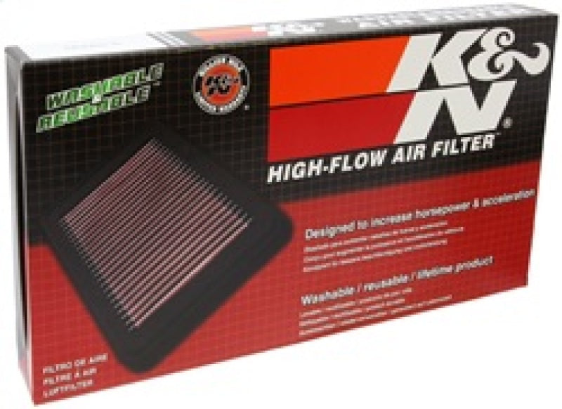 K&N Engine Air Filter: Reusable, Clean Every 75,000 Miles, Washable, Premium, Replacement Car Air Filter: Compatible With 2003-2007 Ford/Volvo (Focus C-Max, Focus Ii, C30, S40 Ii, V50), 33-2877