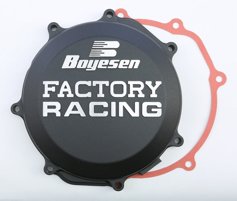 Boyesen CC-38CB Black 'Factory Racing' Clutch Cover, one size