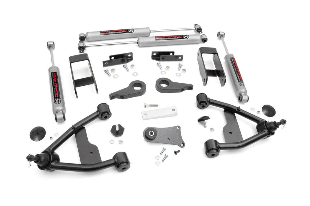 Rough Country 2.5 Inch Lift Kit Chevy/Gmc S10 Blazer/S10 Truck/S15 Jimmy/Sonoma 4Wd 24230