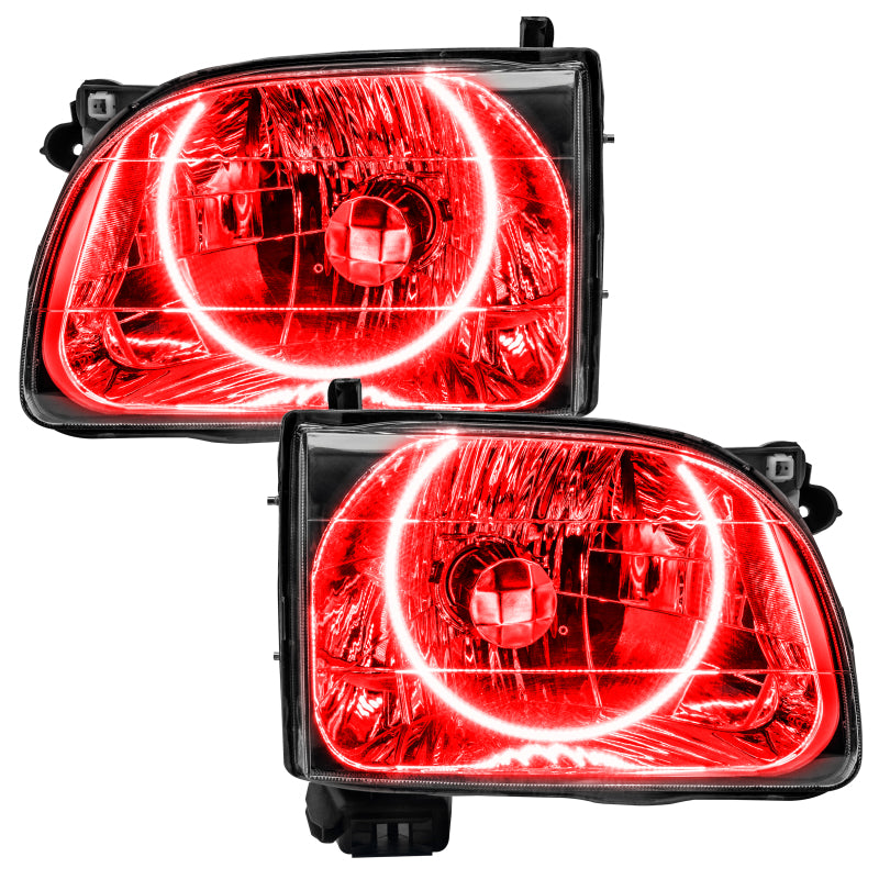 Oracle Lighting 01-04 Toyota Tacoma Pre-Assembled LED Halo Headlights -Red SEE WARRANTY 7202-003