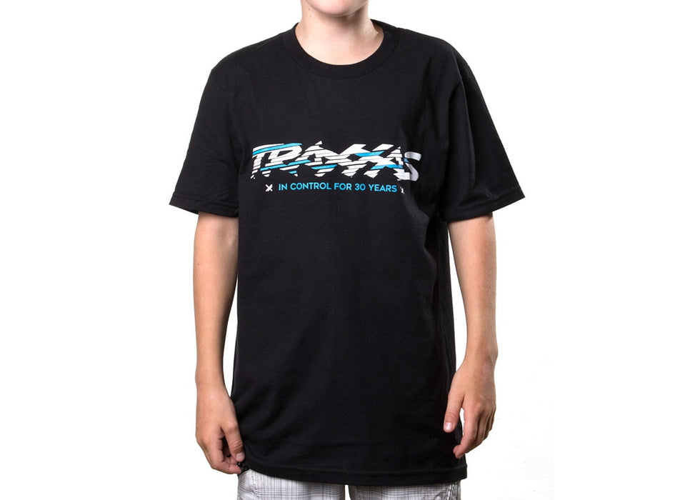 Traxxas Black Sliced Tee Ys 1391-S