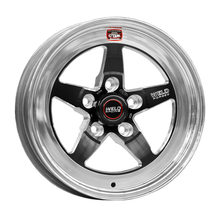Weld 71MB-508A55A 5.5 in. S71 Forged Aluminum Black Anodized Wheels
