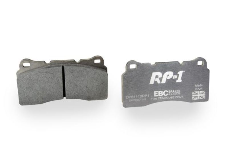 EBC Racing 92-99 Compatible with Dodge Viper RP-1 Front/Race Rear Brake Pads (Pair Only) DP81140RP1