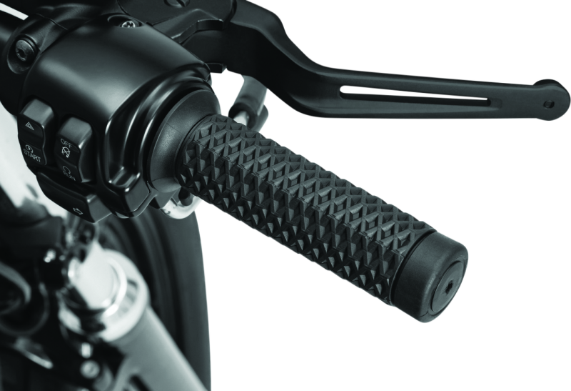Kuryakyn Motorcycle Handlebar Accessory: Braaap! Grips Universal Fit For 7/8" Diameter Handlebars, Black, 1 Pair 6596