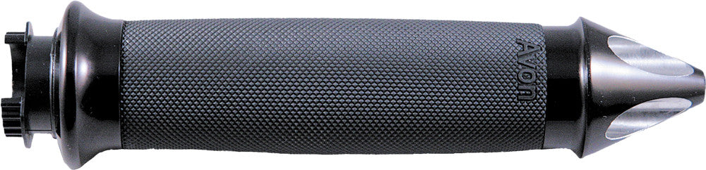 Avon 40-4451Bk Superbike Custom Contour Grips Spike Black