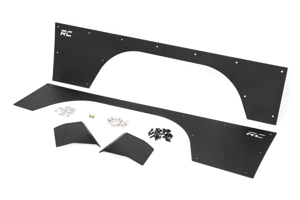 Rough Country Fender & Quarter Panel Armor Front Combo compatible with Jeep Cherokee Xj (97-01) 10577_A
