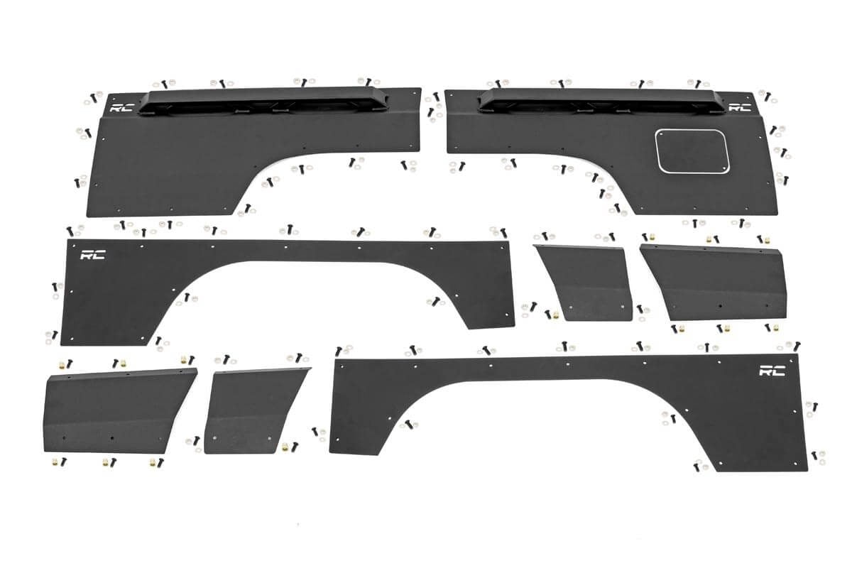 Rough Country Full Body Armor Fr & Rr Combo Fits Jeep Cherokee Xj 2WD/4WD (84-96) 10580