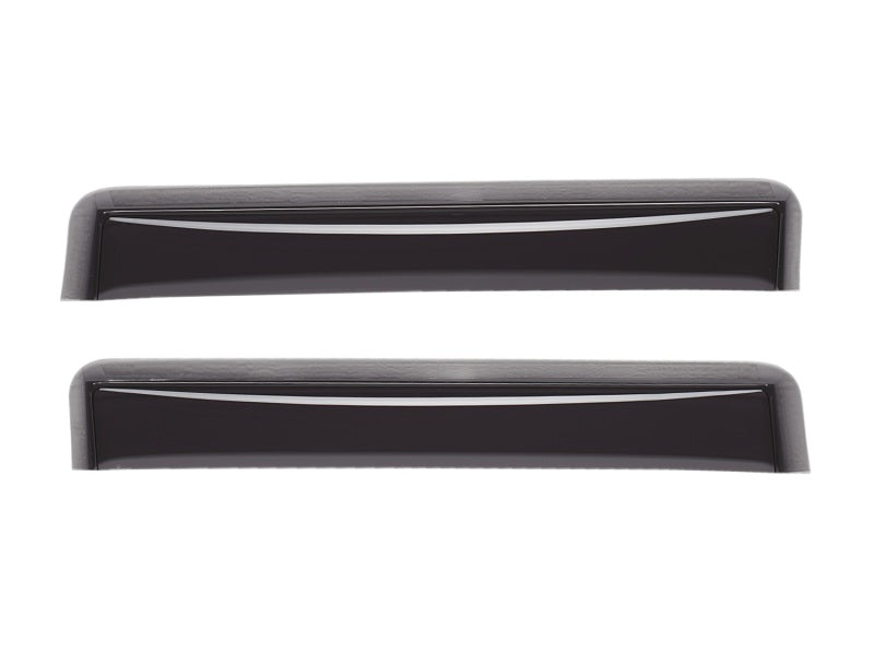 WeatherTech 09+ Compatible with Dodge Ram 1500 Rear Side Window Deflectors Dark Smoke 83503