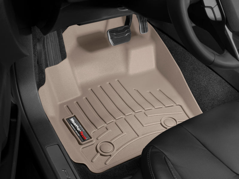 WeatherTech 2019+ Cadillac XT4 Rear FloorLiner Tan 4515012