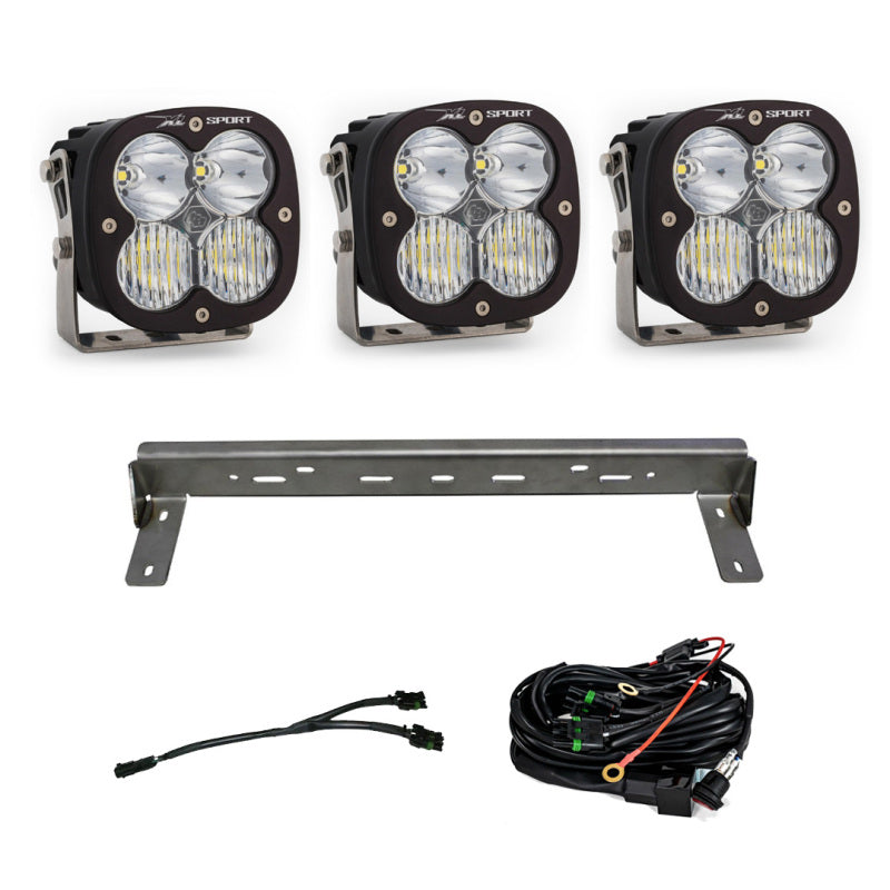 Baja Designs 15-19 Fits Chevy Silverado 2500/3500HD Xl Sport LED Bumper Kit (Driving/Spot/Wide Cornering) 447840