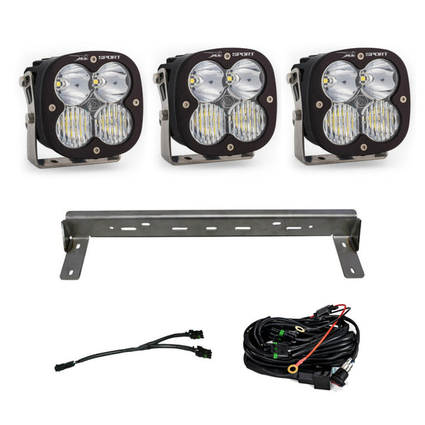 Baja Designs 15-19 Fits Chevy Silverado 2500/3500HD Xl Sport LED Bumper Kit (Driving/Spot/Wide Cornering) 447840