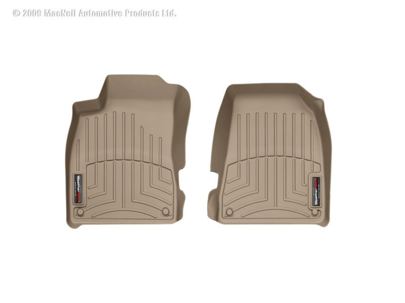 WeatherTech 02-08 Audi A4/S4/RS4 Front FloorLiner Tan 451941