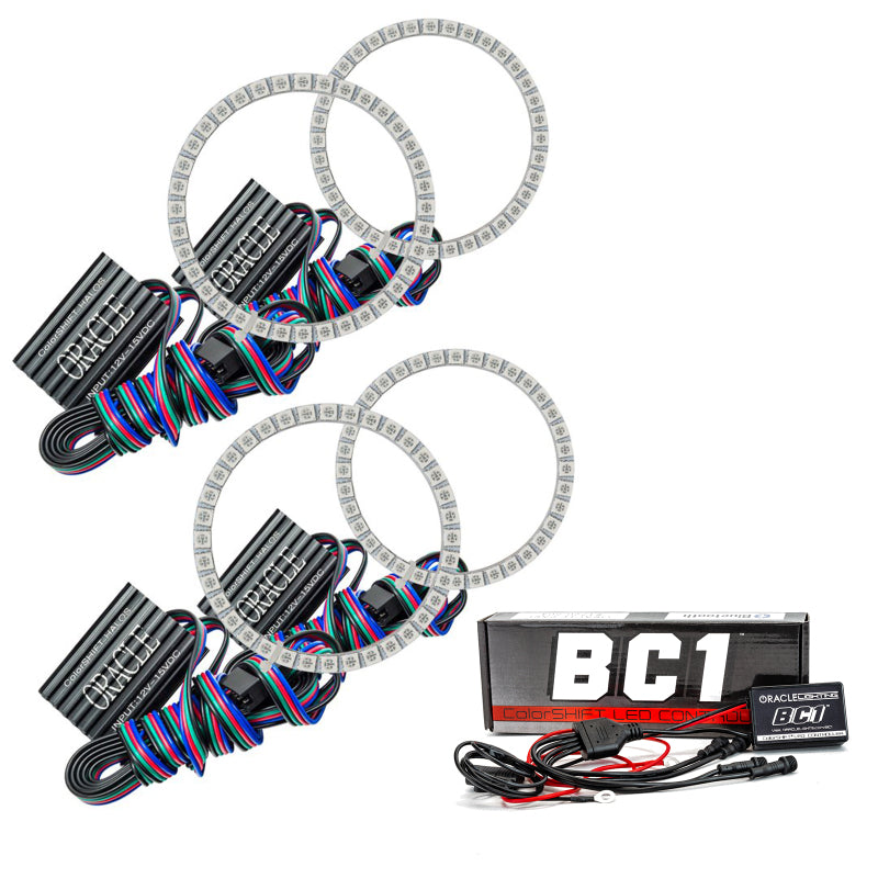 Oracle Fits Nissan 370 Z 09-20 Dual Halo Kit Colorshift W/ BC1 Controller See Warranty 2380-335