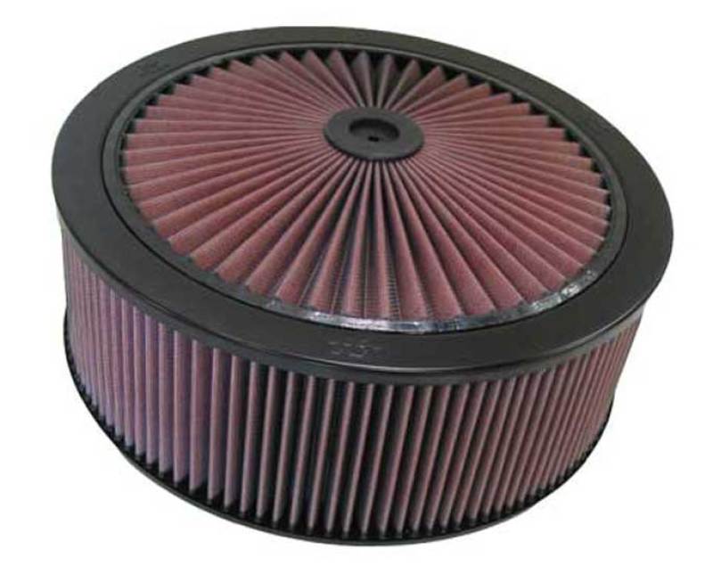 K&N 66-3030 X-tream Air Filter for 5-1/8"FLG, 14"D, 6.62"H VENT W/X-STREAM TOP