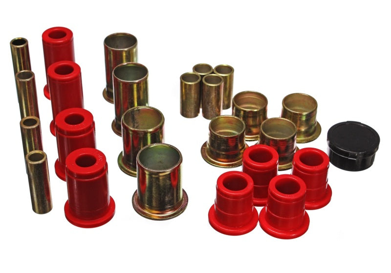 Energy Suspension 82-04 Ford Blazer/S10/S15 PickUp 2WD Red Front Control Arm Bushing Set 3.3162R