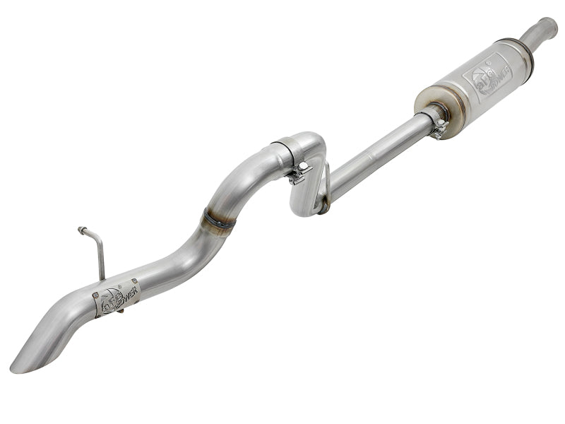 aFe MACH Force-Xp 2.5in 409 SS Catback High-Tuck Exhaust 18-21 compatible with Jeep Wrangler (JL) 3.6L 4-Door 49-48065-1