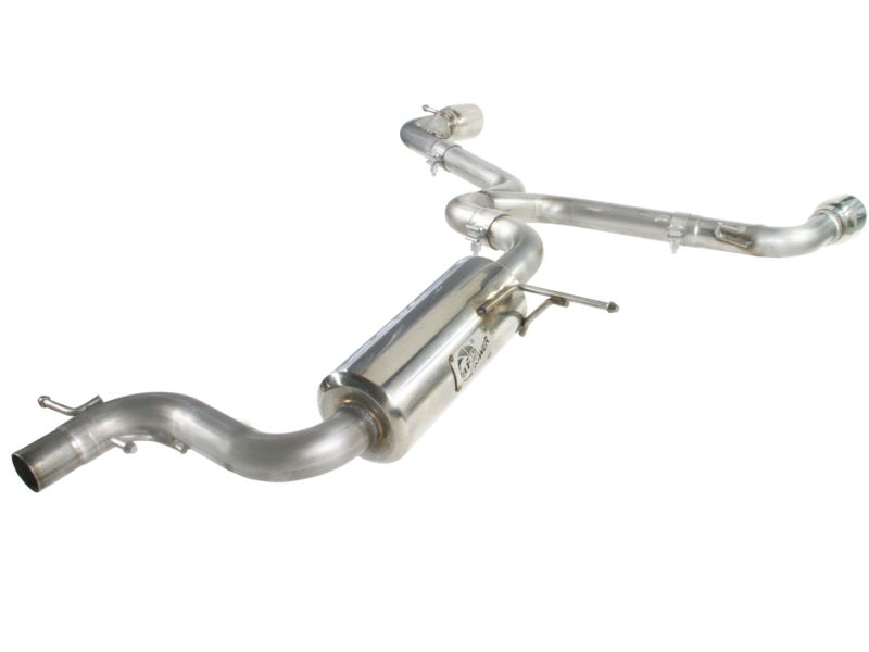 aFe MACHForce XP Exhaust 304SS Cat-Back w/ Polished Tips 12-13 VW Beetle L4 2.0L (t) 49-36407