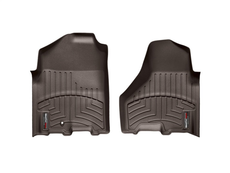 WeatherTech 09-13 Compatible with Dodge Ram Front FloorLiner Cocoa (Fits Crew Cab Only) 472161