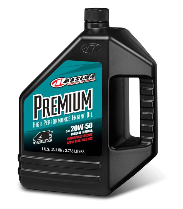 Maxima ( Premium4 20W-50 Motorcycle Engine Oil 1 Gallon 359128
