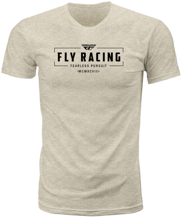 Fly Racing 352-0064M Fly Motto Tee Natural Md