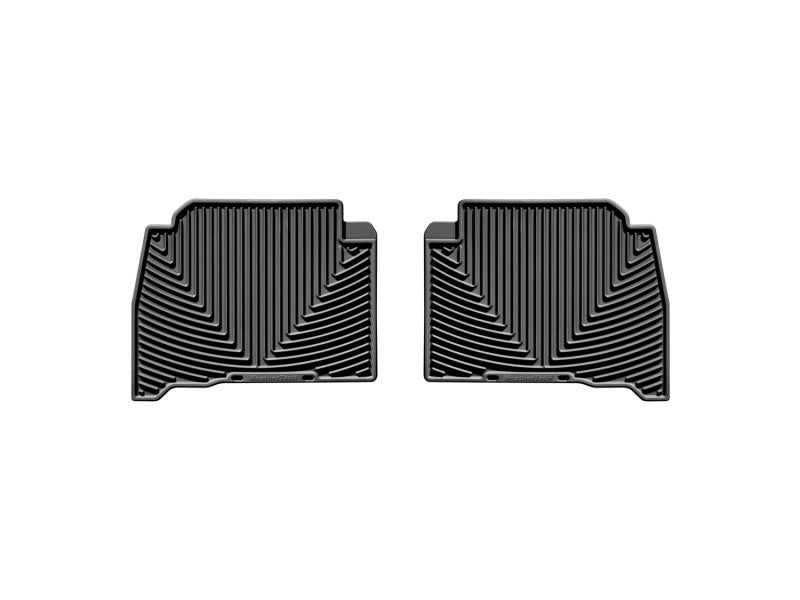 WeatherTech 08-13 Lexus LX570 Rear Rubber Mats Black W127