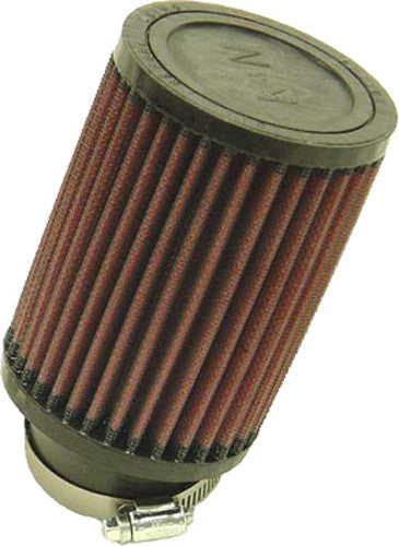 K&N Universal Clamp-On Air Intake Filter: High Performance, Premium, Washable, Replacement Air Filter: Flange Diameter: 2.25 In, Filter Height: 5 In, Flange Length: 1 In, Shape: Round, RU-1710