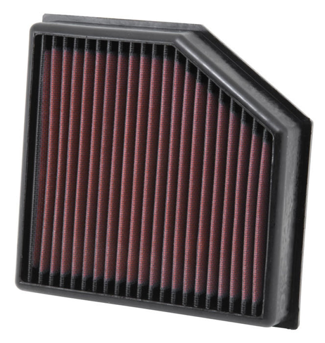 K&N 33-2491 Air Panel Filter for DODGE DART L4-1.4/2.0L F/I, 2013-2016