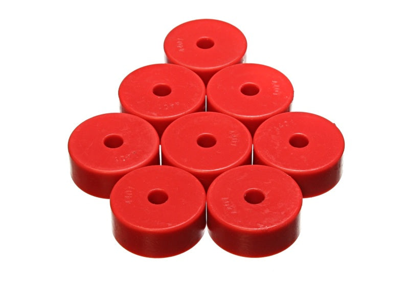 Energy Suspension Pad Med 2-1/32in OD x 7/16in ID x 13/16in H Red 9.9531R