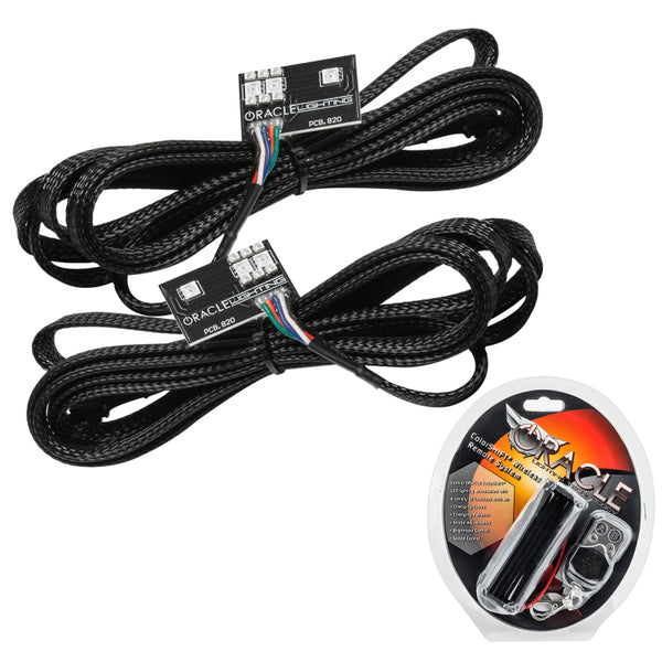 Oracle 20-21 Chevy Corvette C8 RGB+A Headlight DRL Upgrade Kit ColorSHIFT RF SEE WARRANTY 1442-330