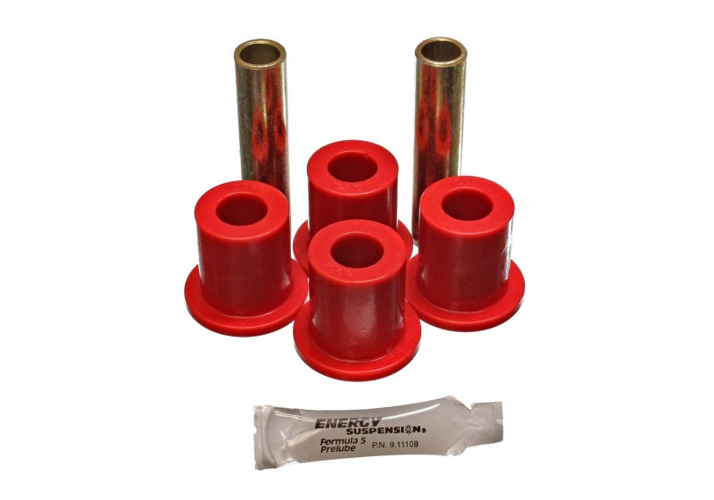 Energy Suspension Rr Spring Frame Shackle Kit Red 4.2128R