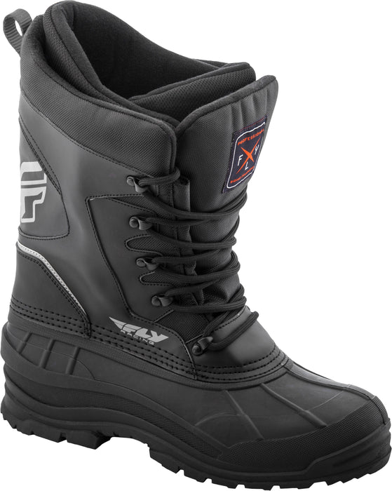 Fly Racing Aurora Snow Boot (Black, 8)