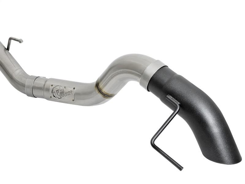 aFe MACH Force-Xp Cat-Back Exhaust w/Dual Hi-Tuck Tips Black 17-18 Ford F-150 Raptor V6-3.5L (tt) 49-33095-B