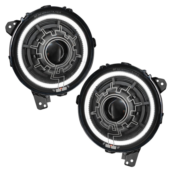 Oracle Lighting 18-22 compatible with Jeep Wrangler JL Oculus Bi-LED Projector Headlights SEE WARRANTY 5839-111