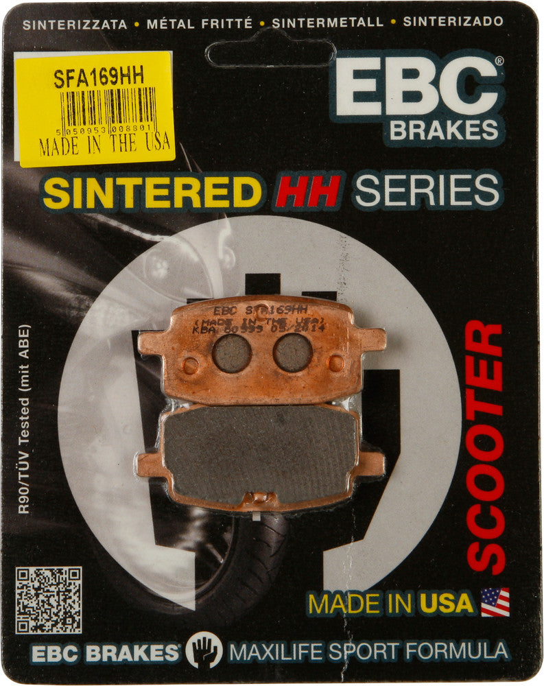 EBC Brakes SFA169HH Sintered Scooter Brake Pad