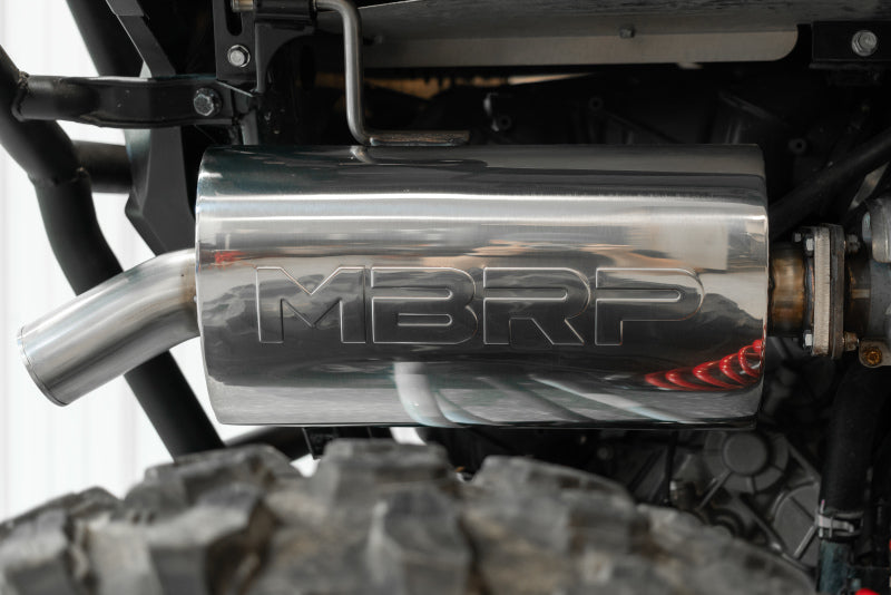 MBRP 2020 Kawasaki Teryx KRX 1000 Slip-On Perf. Series Exhaust AT-9301SP