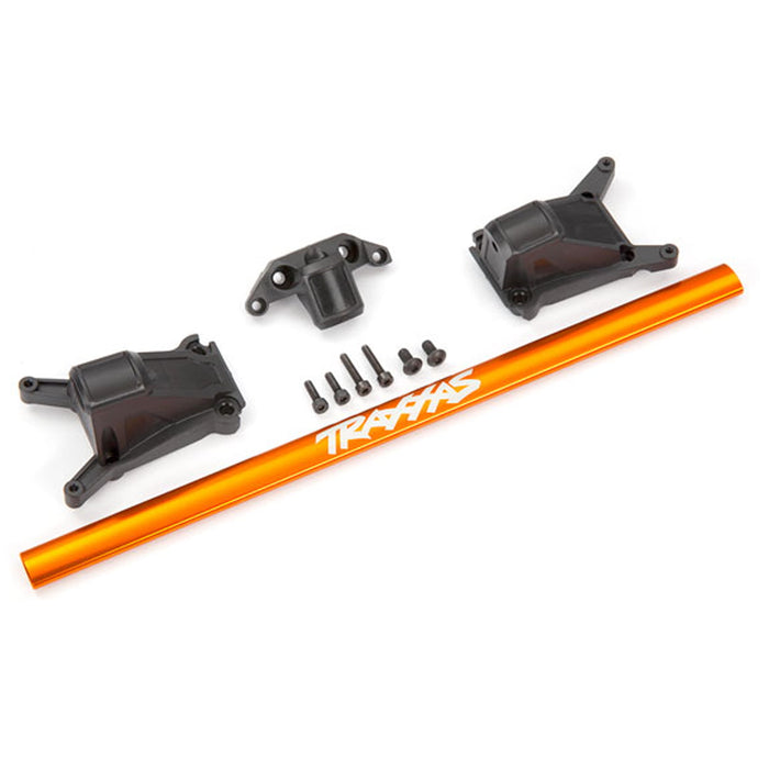Traxxas 6730 - Aluminum Chassis Brace Kit, Heavy Duty, Orange