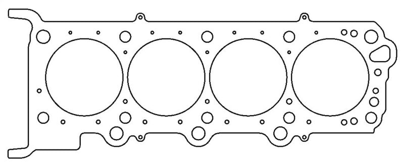 Cometic C5503-051 Head Gasket - 94 mm Bore - 0.051 in - MLS -RH - Each Fits select: 2004 FORD F150 SUPERCREW, 1999-2003 FORD F150