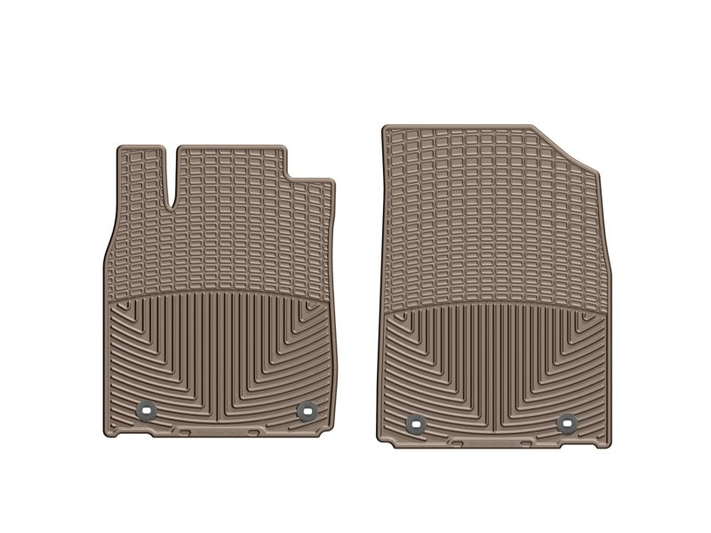 WeatherTech 13+ Lexus ES Front Rubber Mats Tan W289TN