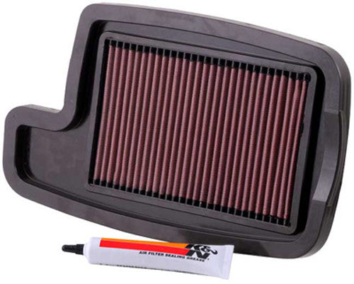 K&N AC-4004 Arctic Cat High Performance Replacement Air Filter,Black