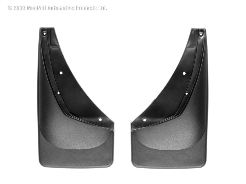 WeatherTech 00-06 Chevrolet Tahoe No Drill Mudflaps Black 110006